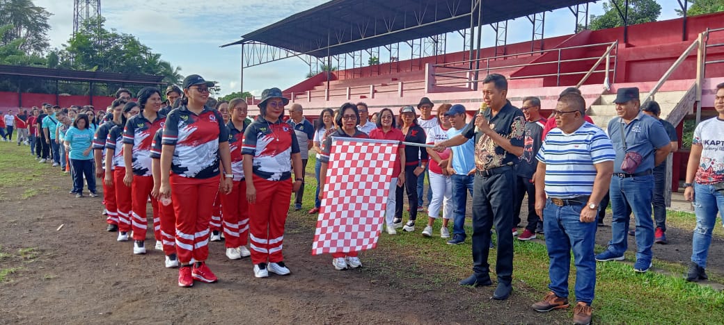 MERIAH: Berbagai kegiatan membuka rangkaian HUT RI di Minahasa Tenggara.