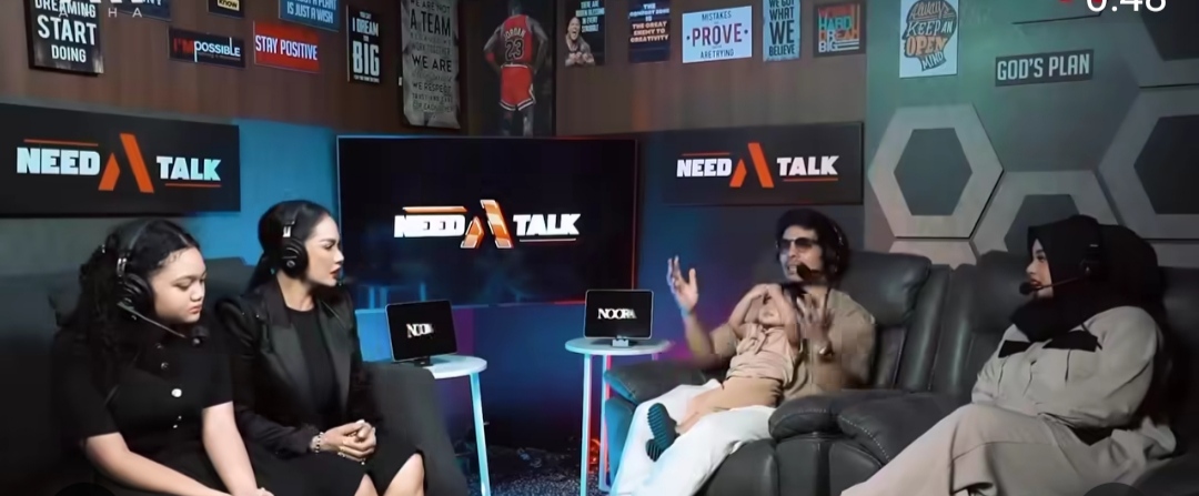 Krisdayanti bersama Amora Lemos hadir di Podcast Need Talk milik Atta dan Aurel