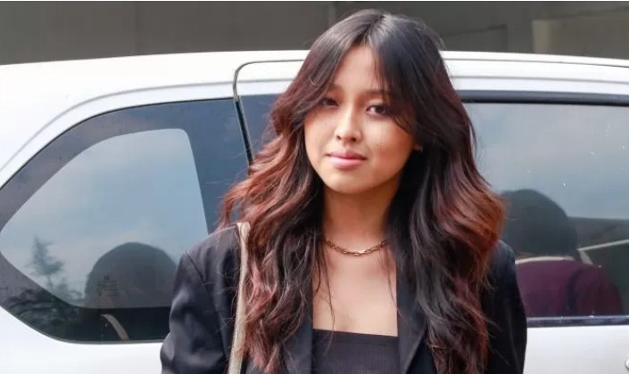 Michelle Ashley, anak Pinkan Mambo. (Abdul Rahman/ JawaPos.com)