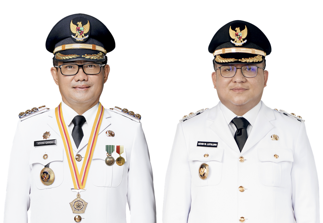 Bupati Joune Ganda &  Wabup Kevin Lotulung