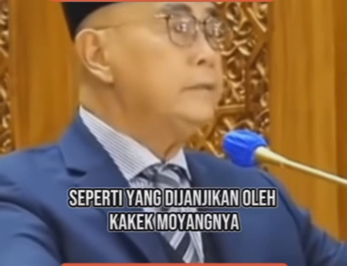 Pemimpin Pondok Pesantren Al Zaytun Panji Gumilang, keliru menjelaskan soal Bukit Zaitun dan Bukit Sion
