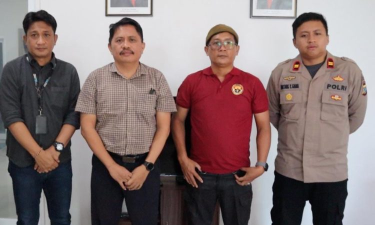 General Manager Pelindo IV Manado bersama Pihak Kepolisian