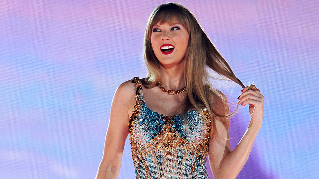 Taylor Swift dalam konser The Eras Tour (Javier Vicencio/ Eyepix Group)