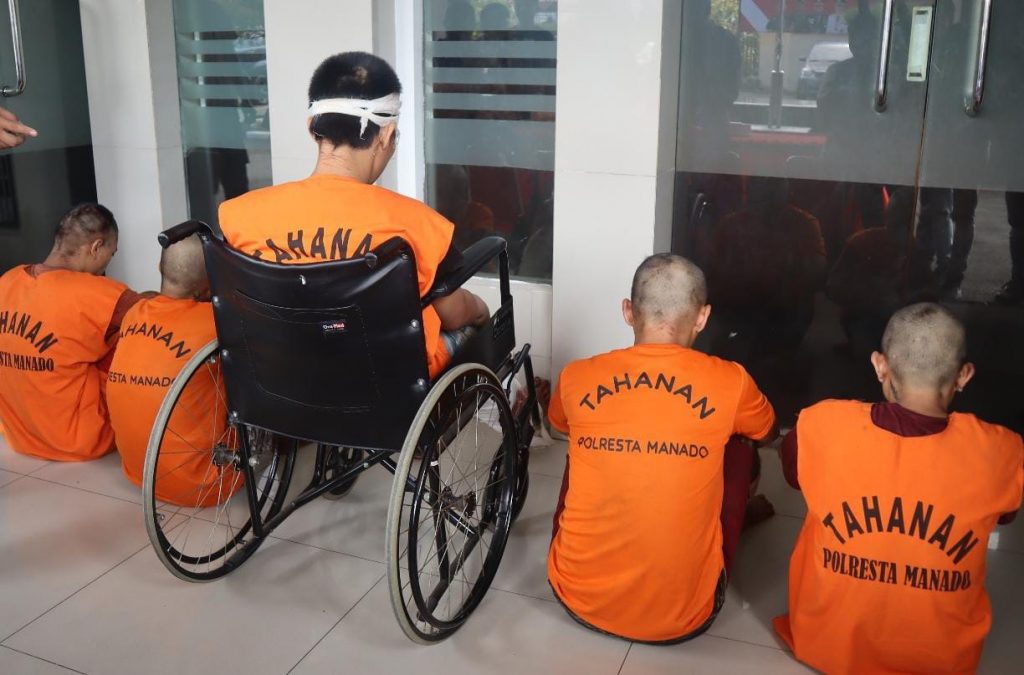 Para Tahanan yang Sebelumnya Kabur, Berhasil Ditangkap Polisi.