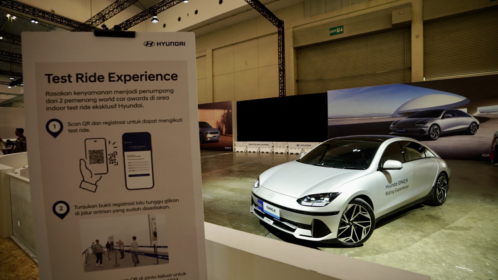 Test Ride Booth Bisa Test Drive Indoor di Booth Hyundai di GIIAS 2023, Ini Caranya