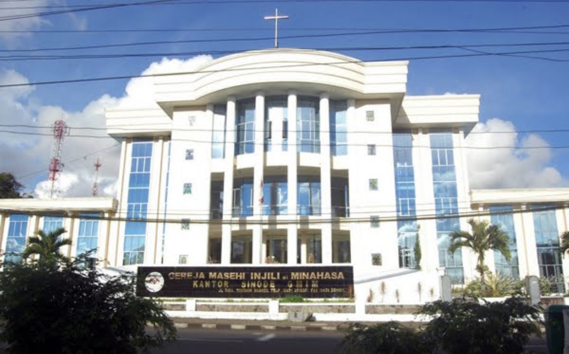 Kantor Sinode GMIM di Kota Tomohon, Sulawesi Utara