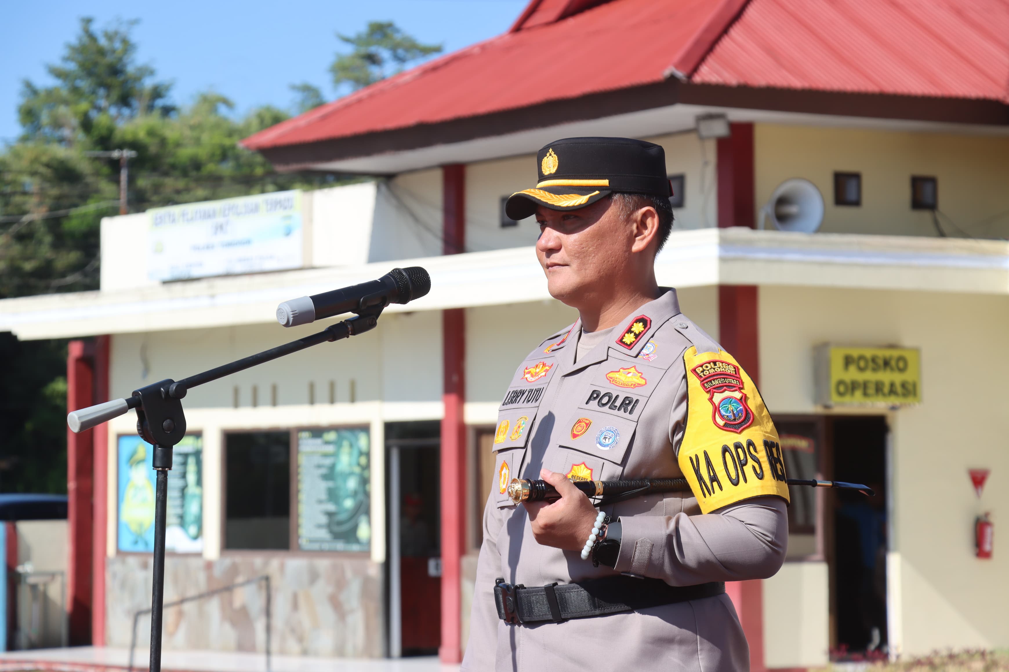 Kapolres Tomohon AKBP Lerry Tutu SIK MM. Dok istimewa