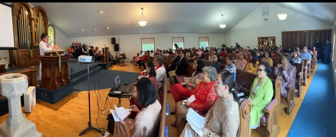 Peresmian  berdirinya Jemaat RCA (Reformed Church in America) untuk pertama kalinya di New Hampshire (NH), Amerika Serikat (AS), Minggu (10 September 2023) waktu setempat.