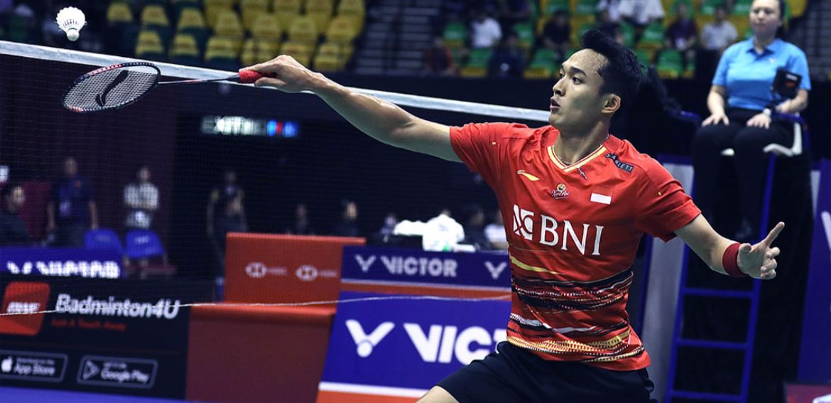 SPESIAL: Jonatan Christie melaju ke semifinal Hong Kong Open 2023 setelah meraih kemenangan dua set langsung dari Chia Hao Lee (Taiwan). (Foto:PBSI)
