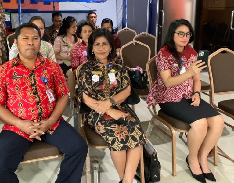 Sebagian peserta ASN Teladan Pemprov Sulawesi Utara tahun 2023 saat alan diuji dewan juri