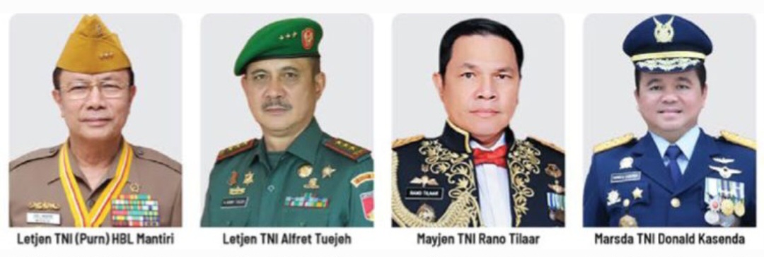 Putra Kawanua dengan Jejak Cemerlang di TNI