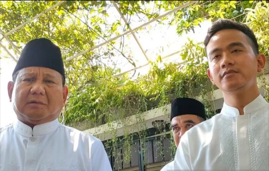 Prabowo Subianto dan Gibran Rakabuming