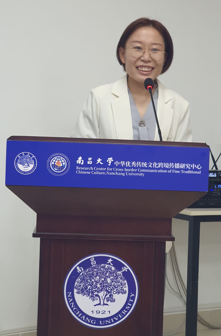 Ms Wang Ming Ming mengucapkan apresiasi dan terima kasih atas kunjungan rombongan Summer Camp to China dari Sekolah Lokon St Nikolaus