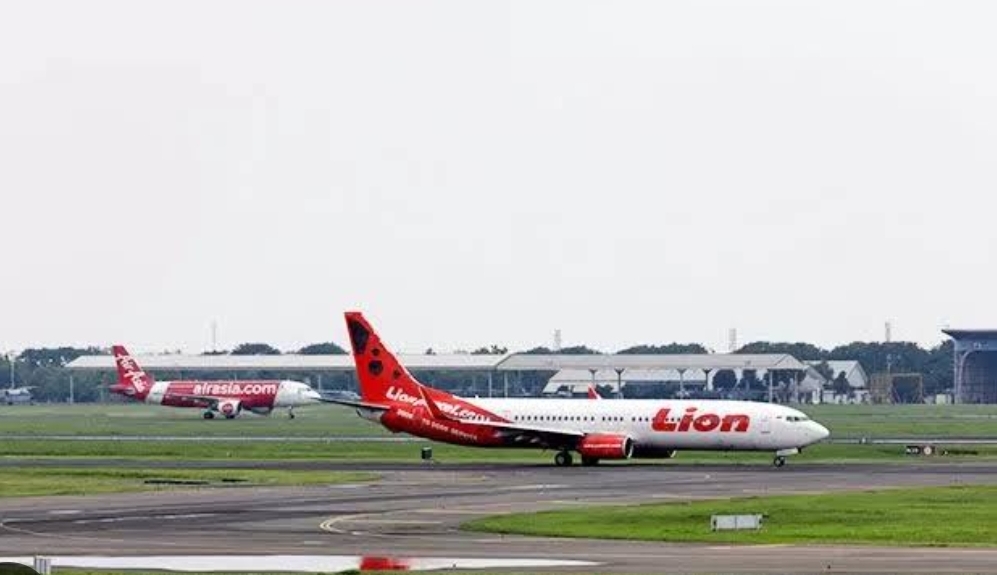 Lion Air di bandara Juanda Sidoarjo
