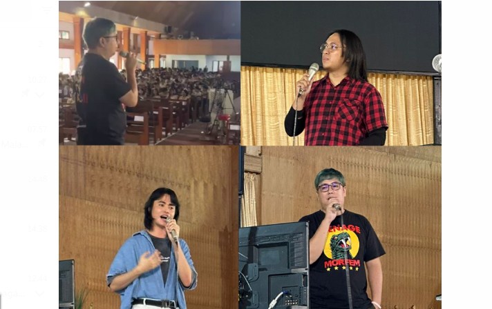 BigDade studio dan dosen Fakultas Ilmu Komputer Faculty Day FILKOM UNKLAB