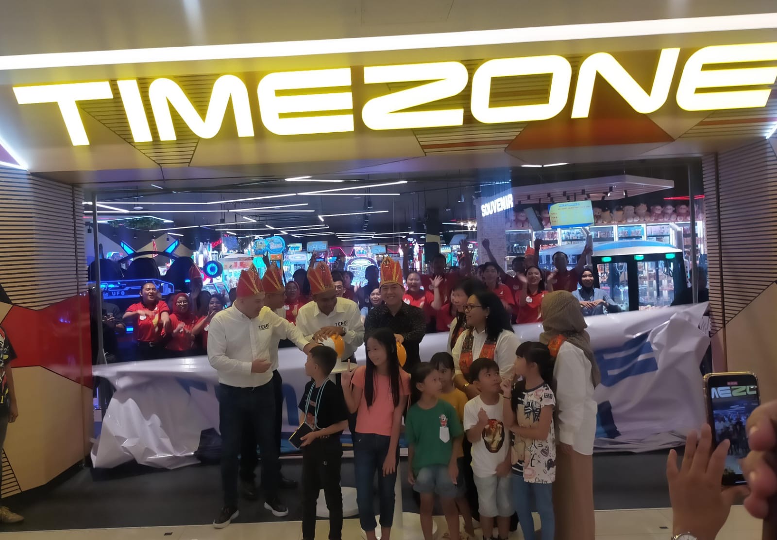 Grand Opening Timezone NextGen di Mantos 1, Sabtu (16/12).