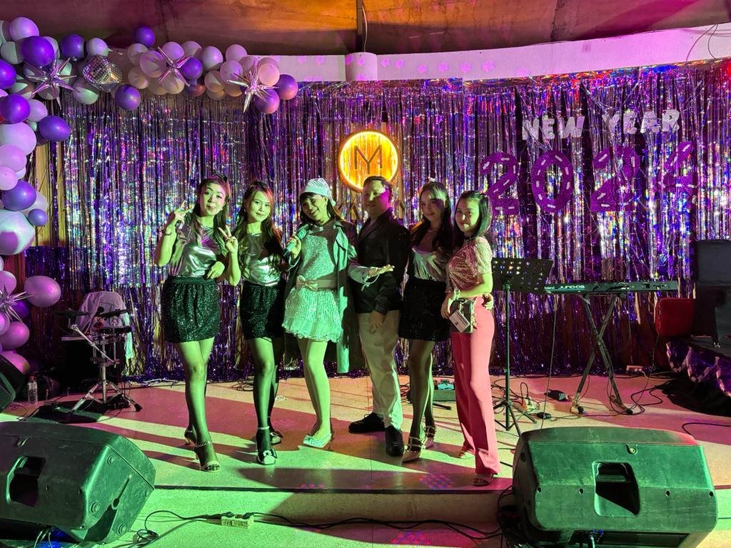 Keseruan acara malam pergantian tahun di Yama Resort Tondano (Istimewa)