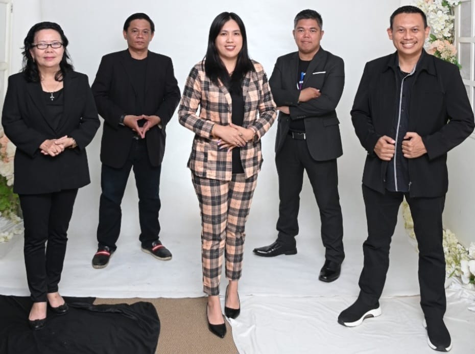 THE JUDGES: (dari kiri) Juri Psalm Reading Championship 2024 Dr Djeinnie Imbang MHum, Michael Tumiwang STeol, Pdt Dr Yessy Jacob MTeol MPdK, dr Meyer Egam, Pdt Dr Alfrets Daleno STh MPdK