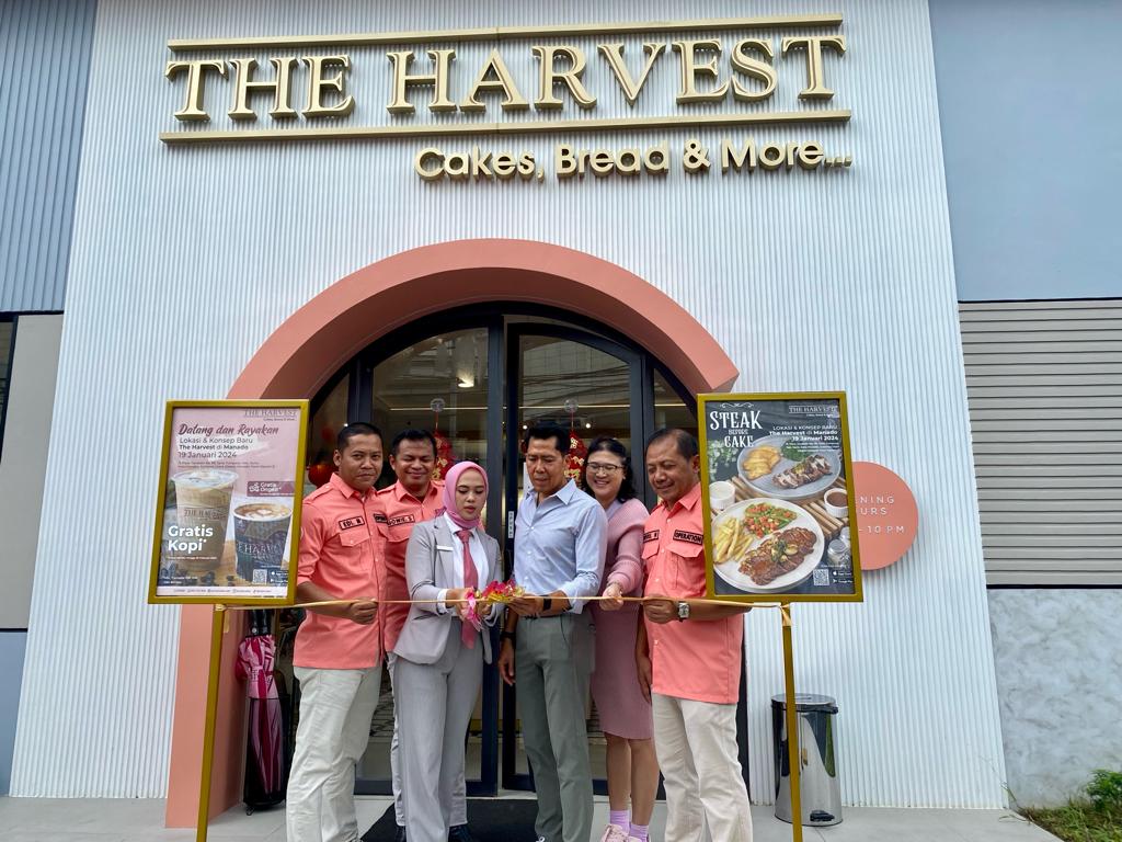 Grand Opening The Harvest Manado,  Jln Piere Tendean No 99 Sario Tumpaan, Kec. Sario, Kota Manado, Sulawesi Utara, Jumat (19/1).