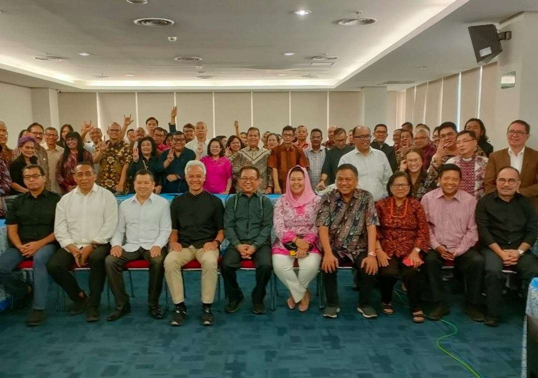 Capres Ganjar Pranowo Disambut Hangat Para Pengurus PGI dan Pimpinan Gereja Gereja Anggota PGI