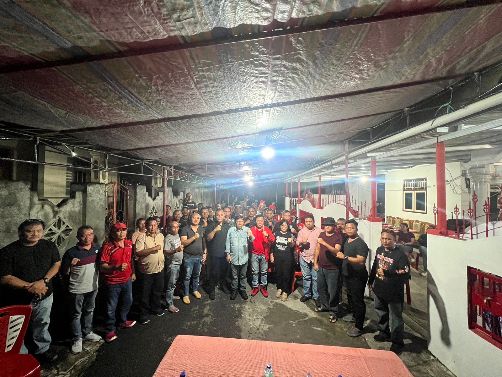 James Sumendap saat berada di Kota Bitung.