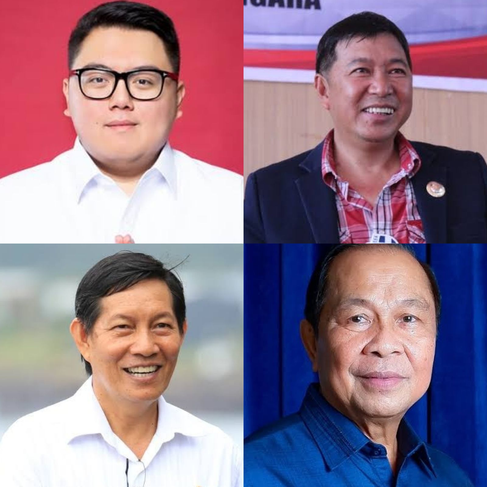 Rio Dondokambey, James Sumendap, GS VIcky Lumentut, Maxmilian Lomban.