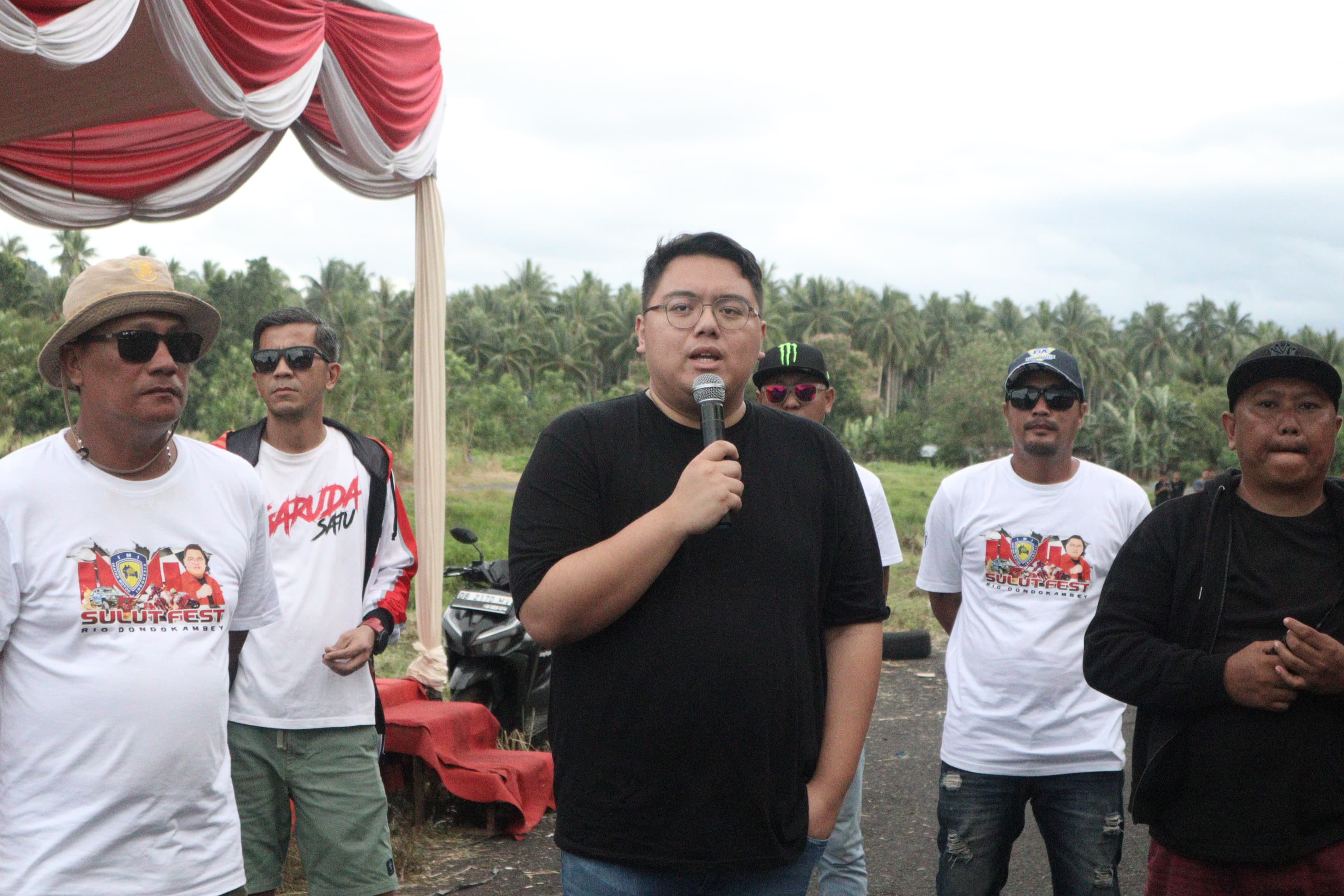 Rio Dondokambey di Sulut Fest.