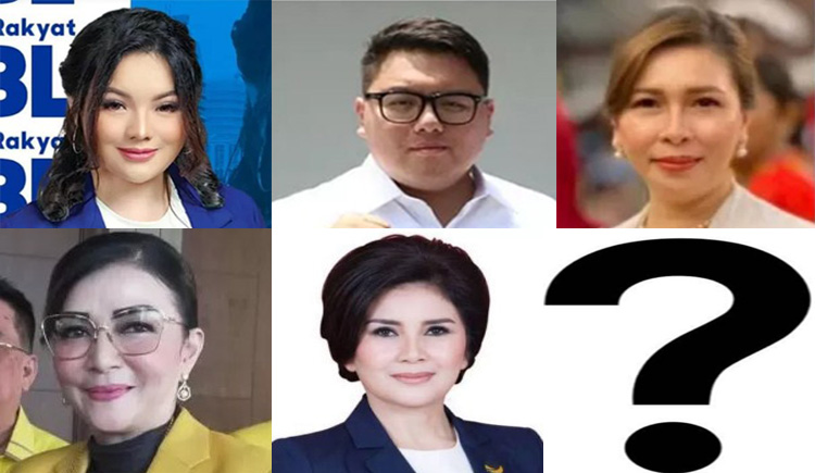 Hillary Lasut, Rio Dondokambey, Vanda Sarundajang, Christiany Paruntu.