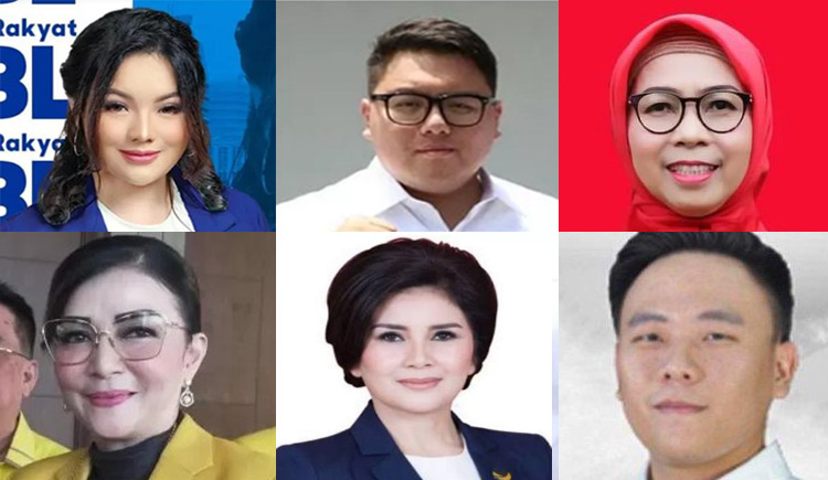 Hillary Lasut, Rio Dondokambey, Yasti Soepredjo, Tetty Paruntu, Christovel Liempepas.