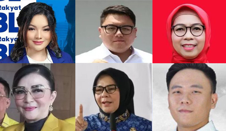 Hillary Lasut (HBL, Rio Dondokambey, Yasti Soepredjo, Tetty Paruntu, Tatong Bara, Christovel Liempepas.