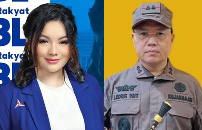 Hillary Brigita Lasut dan Ledrik Takaendengan.