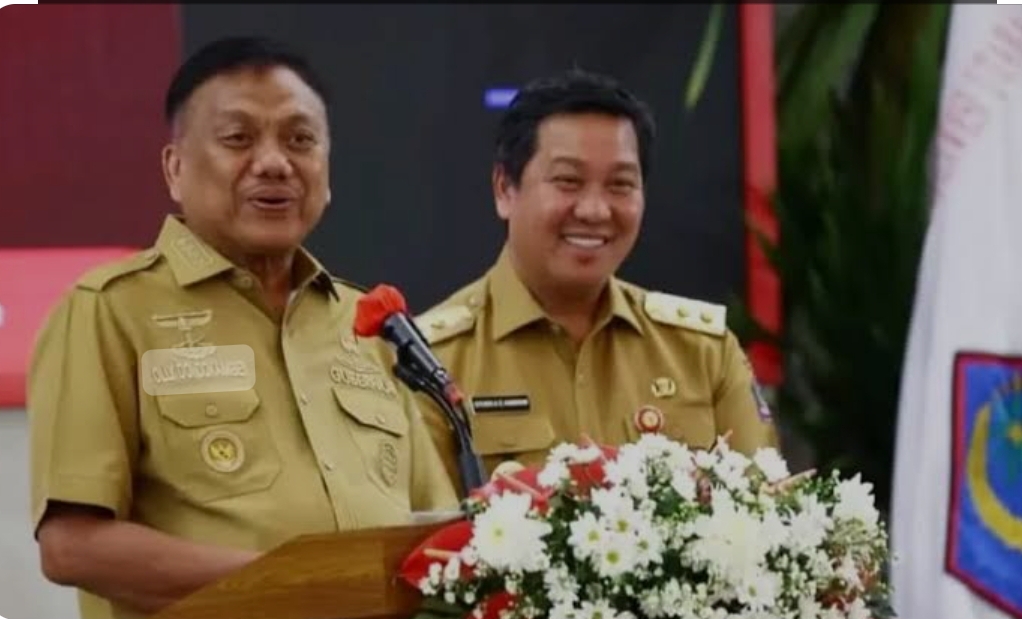 Gubernur Sulut Olly Dondokambey dan Wagub Steven Kandouw.