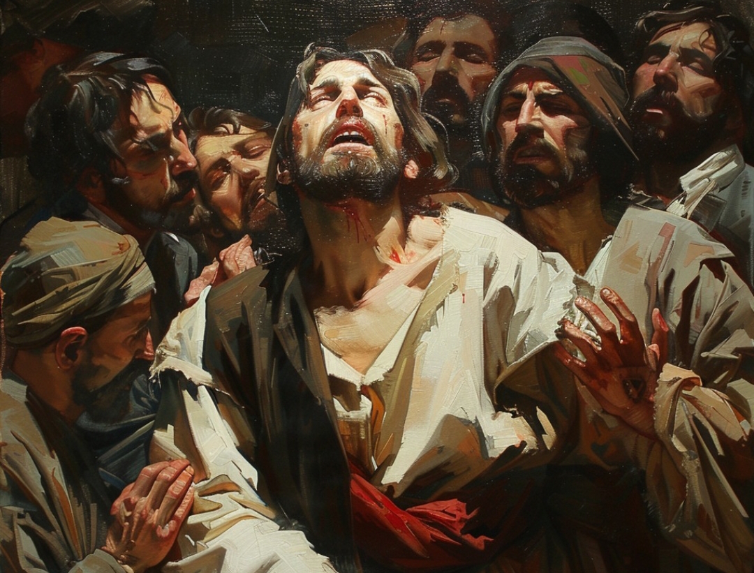 Ilustrasi pengkhianatan orang dekat yang dilakukan Yudas terhadap Yesus