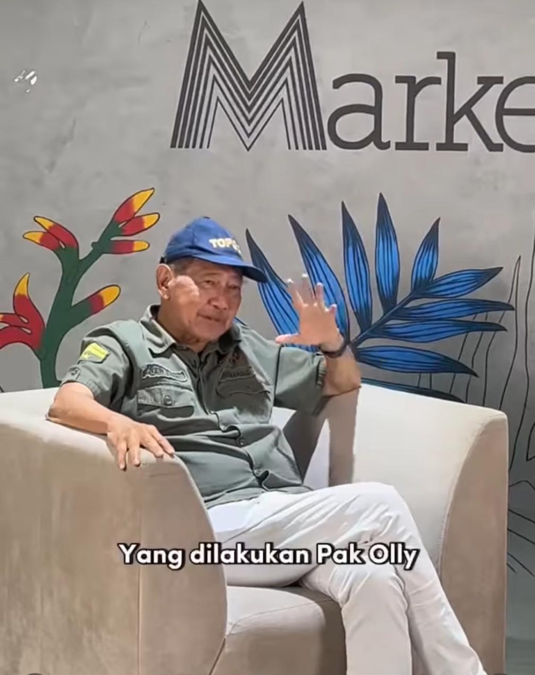 Guru marketing dunia Hermawan Kartajaya saat memuji Gubernur Sulut Olly Dondokambey