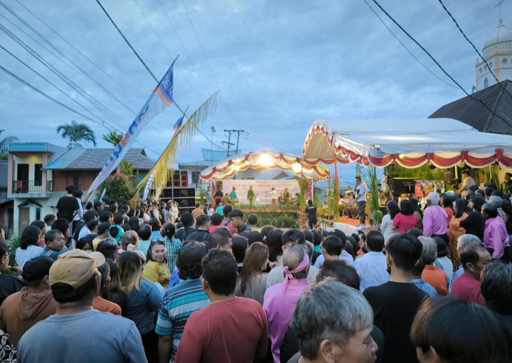 Suasana perayaan HUT ke-176 Negeri Rurukan. Dok istimewa