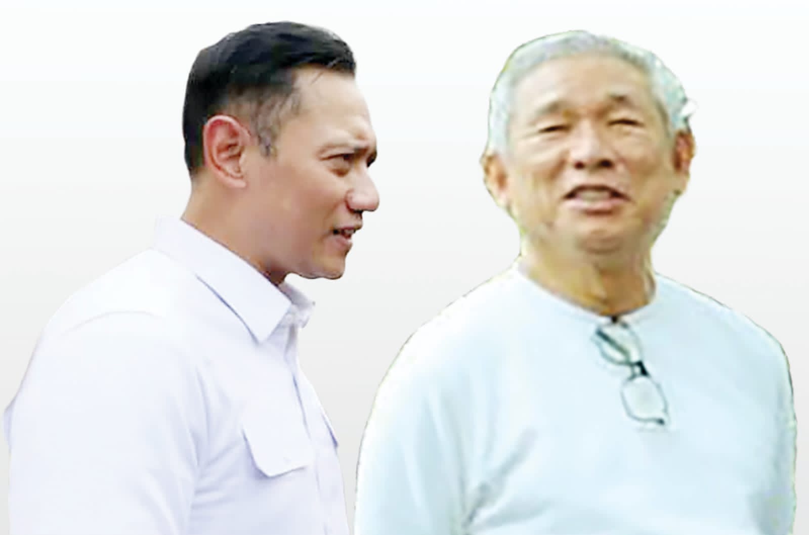 Menteri ATR/BPN Agus Yudhoyono (Kiri)-Agus