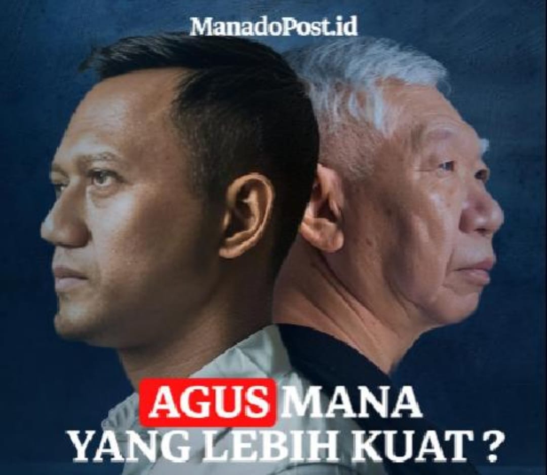 AGUS MANA YANG KUAT?: Menteri ATR/BPN Agus Yudhoyono (kiri) dan Agus
