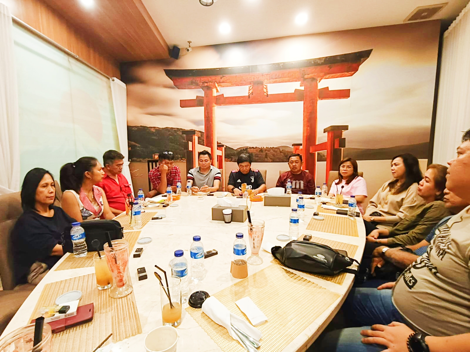 SOLID: Suasana Rapat Konsolidasi PDIP Mitra pemantapan duet Ronald Kandoli-Fredy Tuda jelang Rakernas di Jakarta. Dok istimewa