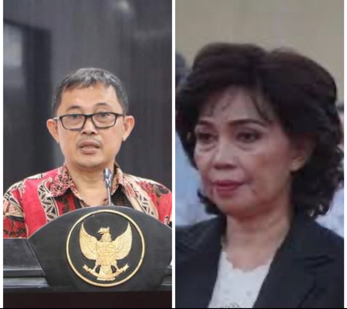 Rektor Unsrat Prof Berty Sompie dan Dekan Faked Prof Nova Kapantow