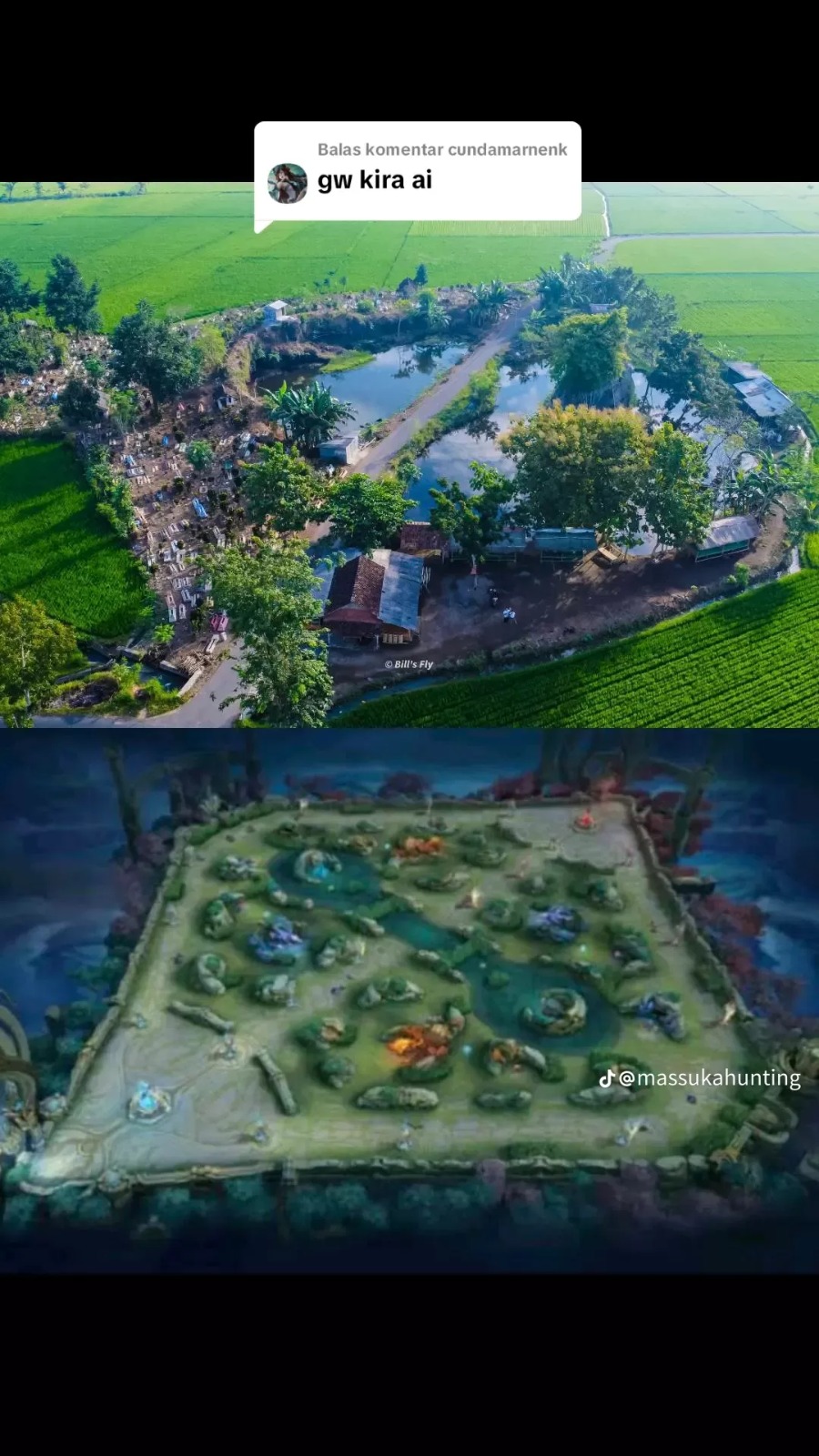 Tempat Wisata di Jember, Jawa Timur Mirip Map Arena Mobile Legends Bernama Gumuk Pecah (Tik Tok @massukahunting)