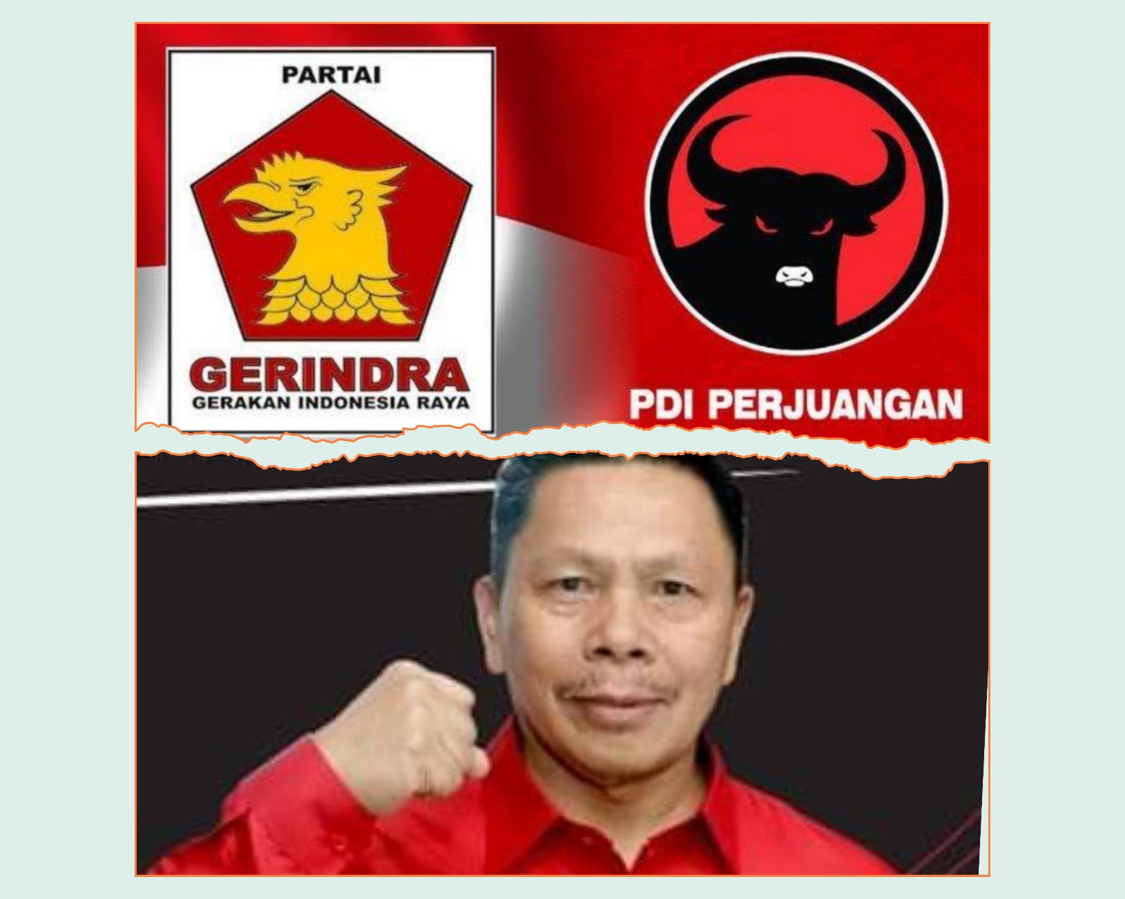 PDIP dan Gerindra Kans Koalisi di Pilkada Tomohon, insert; Noldie Lengkong. Dok istimewa
