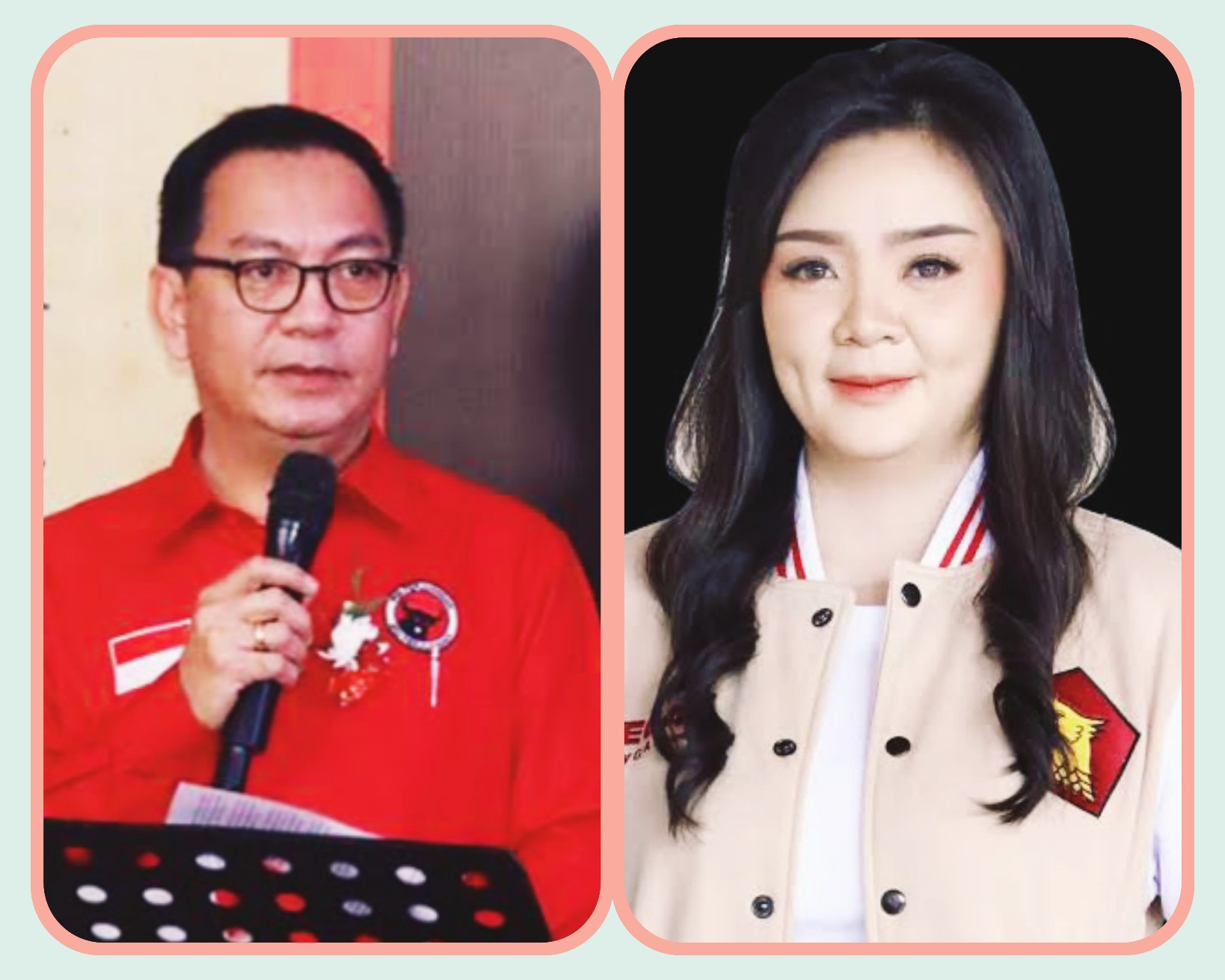 Caroll Senduk dan Sendy Rumajar digadang-gadang berduet di Pilkada Tomohon.