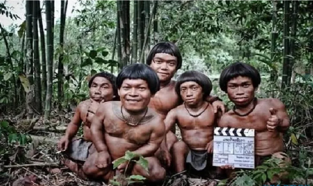 Ilustrasi Suku Mante. (Facebook/Petuah Indatu)