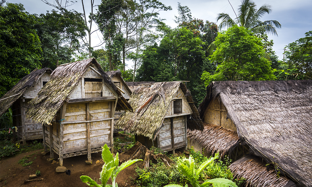 Suku Baduy di Desa Kanekes, Kabupaten Lebak, Banten. (indonesia.travel)