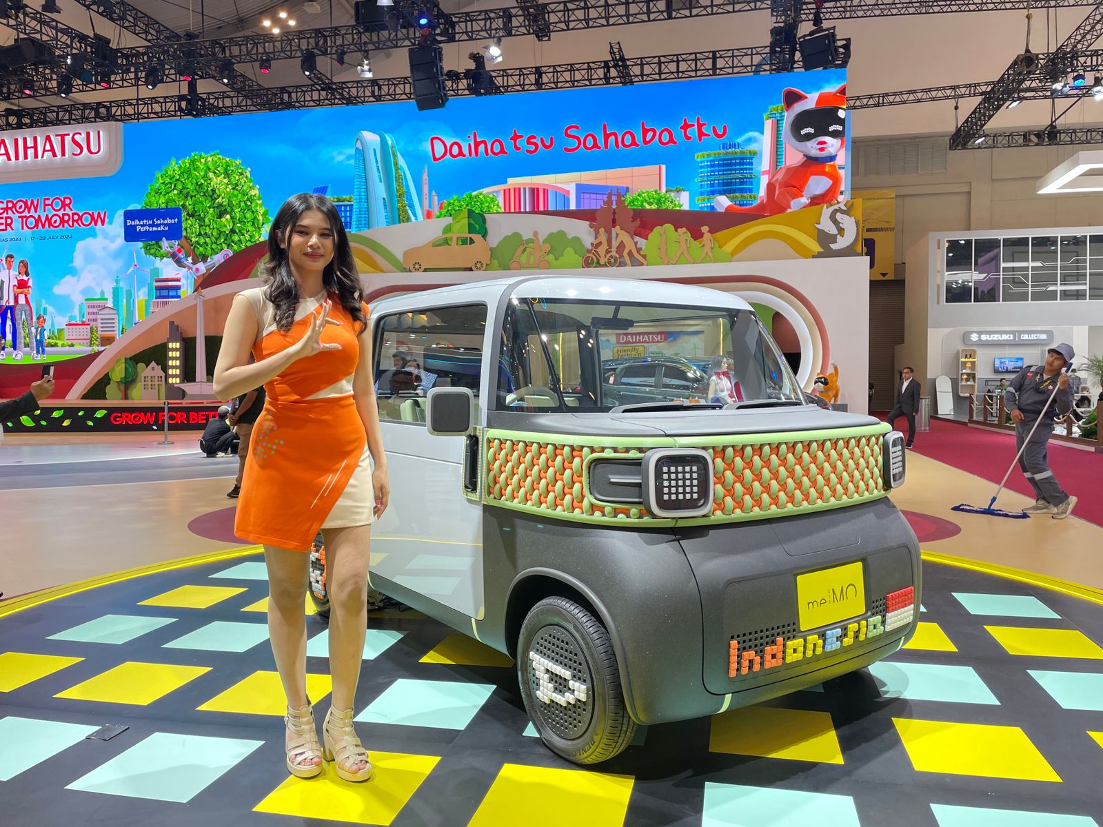 UNIK: Mobil konsep bersegmen Kei-Car yang diberi nama Daihatsu me:MO ini bisa dikostumisasi sesuai dengan kebutuhan pengguna. Foto: Foggen/MP