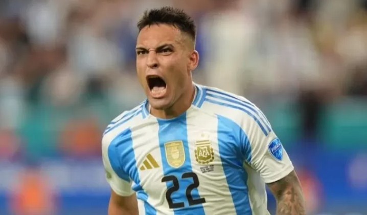Lautaro Martinez. (Instagram/Argentina)