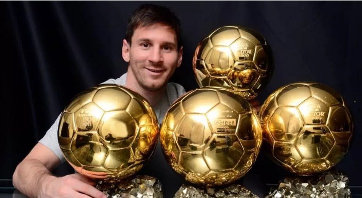 Lionel Messi menjadi pemain dengan koleksi piala Ballon d