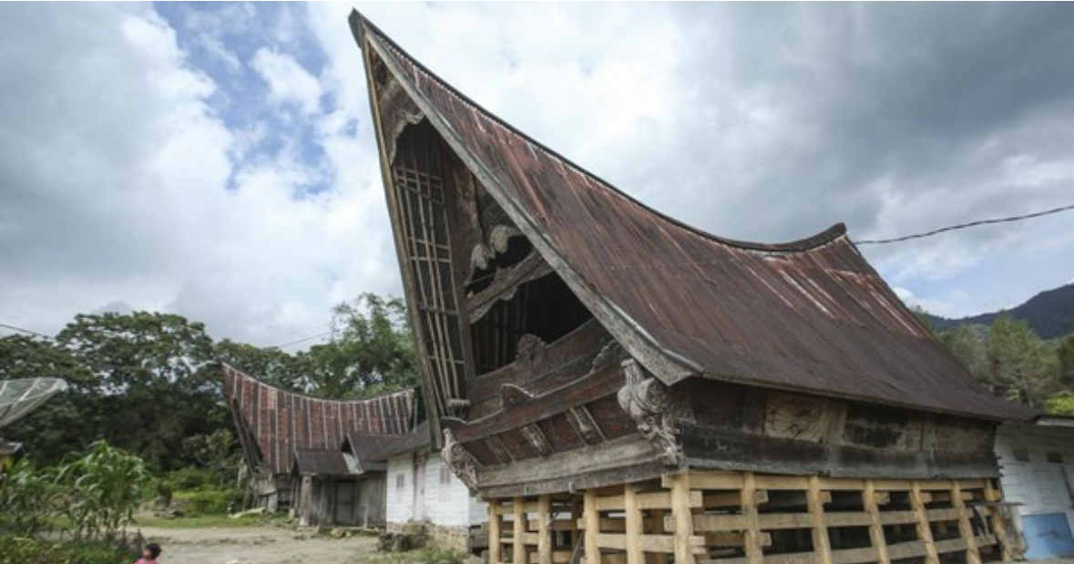 Rumah Suku Batak. Foto: Rifkianto Nugroho
