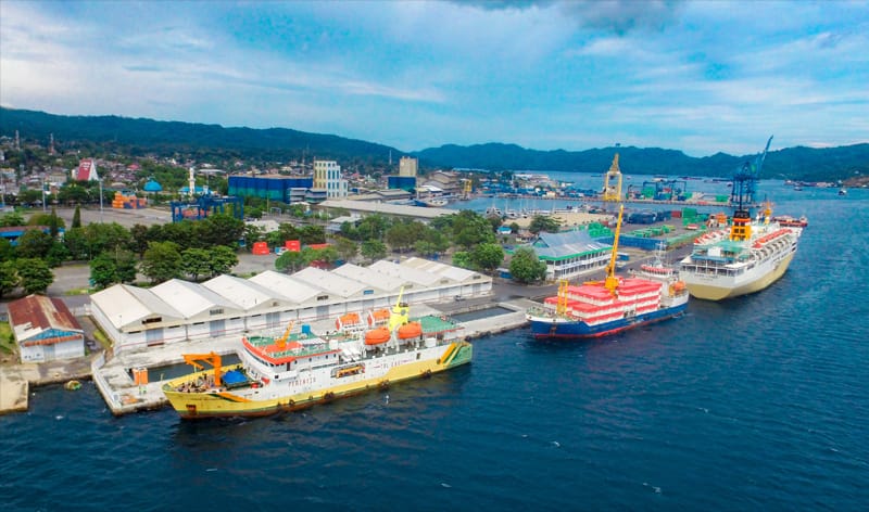Pelabuhan Bitung.(Dok Istimewa)
