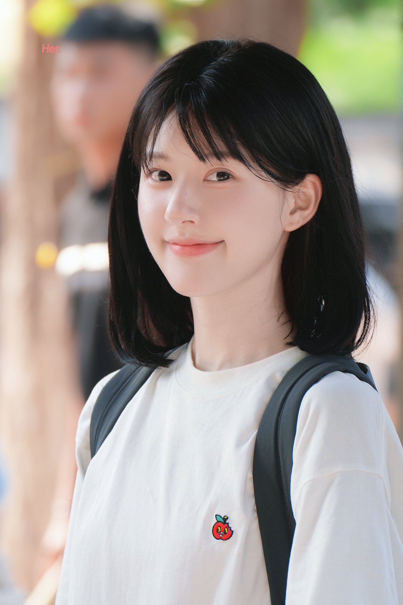 Zhao Lusi dengan gaya&nbsp;rambut pendek (credit : x.com_love&rsquo;s ambition)